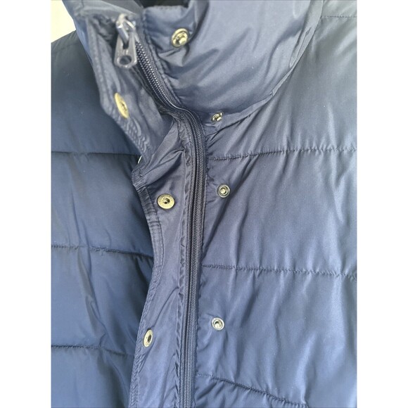 Women's Navy Puffer Vest - Picture 7 of 15